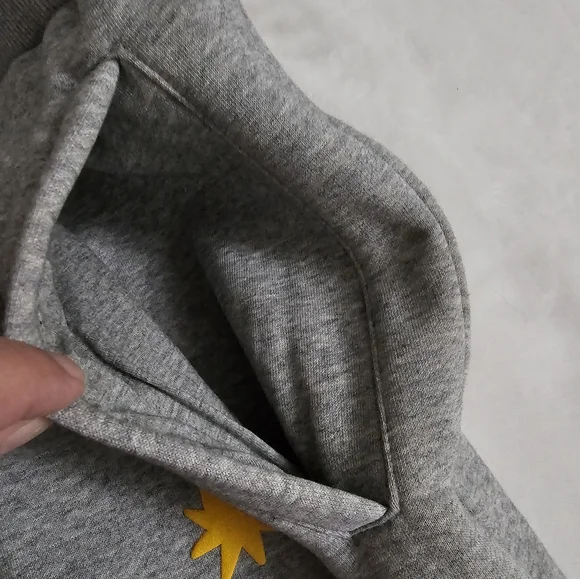 First Row Streetwear Flying Heart Graphic Gray Sweatpant Joggers - Picture 12 of 16